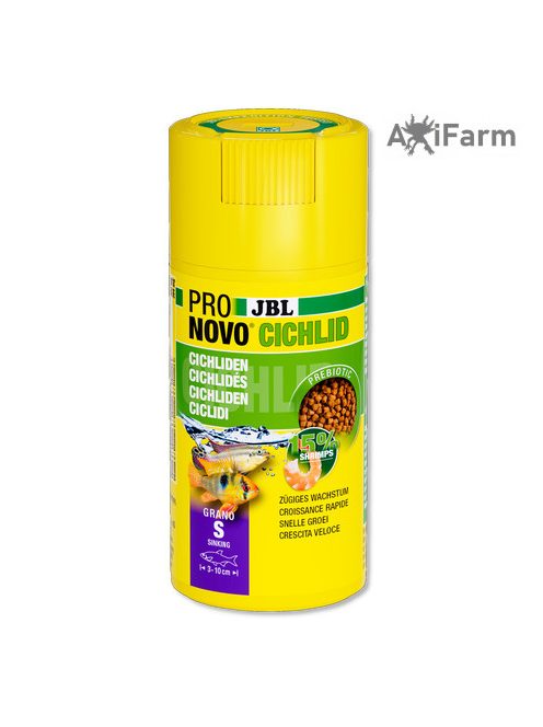 JBL PRONOVO CICHLID GRANO S 250ml CLICK 
