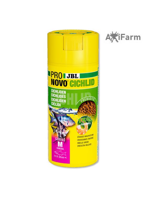 JBL PRONOVO CICHLID GRANO M 250ml CLICK 