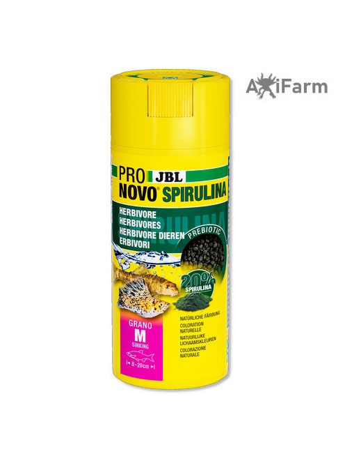 JBL PRONOVO SPIRULINA GRANO M 250ml CLICK 