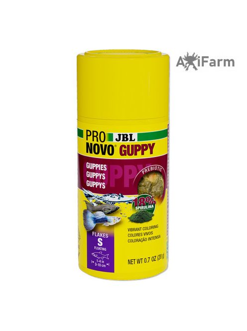 JBL PRONOVO GUPPY FLAKES S 100ml 