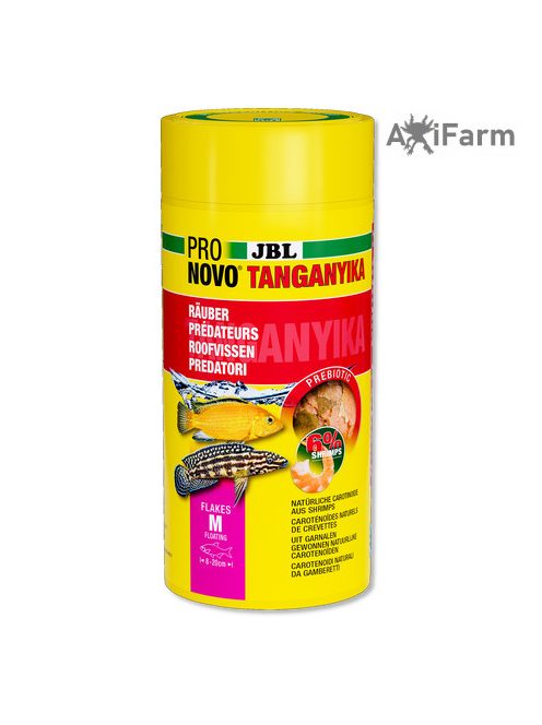 JBL PRONOVO TANGANYIKA FLAKES M 250ml 