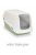 Plana ELLA cat toilet - fedeles macska wc (hársfa zöld) 57x39x38cm
