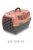 Plana Nomade 1 - szállítóbox (sötétszürke/rózsaszín) 6kg alatti kisállatok részére (48x32x32cm)