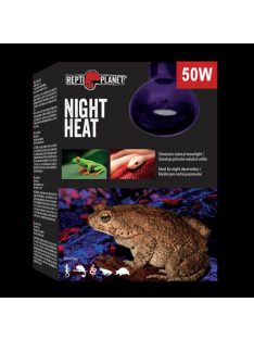   Repti Planet Night Heat - Természetes holdfényt sugárzó izzó (50W)