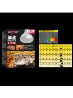   Repti Planet Solar UVA/UVB All in One - UVA,UVB fény- és hősugárzó izzó (80W)