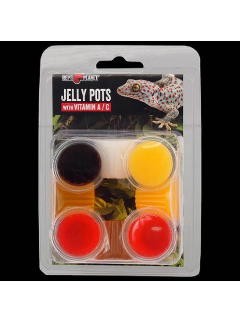 Repti Planet Jelly Mixed - kiegészítő takarmány (több féle íz) hüllők és gerinctelenek részére (8db)