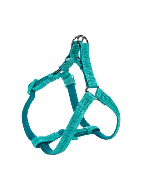 Trixie Softline Elegance Touring Harness - túra hám (óceánkék,petrolkék) kutyák részére (M) 50-65cm/20 mm