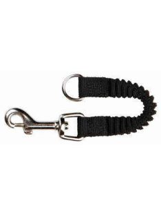   Trixie Shock Absorber - húzáscsillapító (fekete) pórázkiegészítő (XS-S) 16cm/10mm