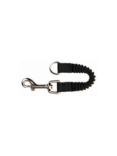Trixie Shock Absorber - húzáscsillapító (fekete) pórázkiegészítő (XS-S) 16cm/10mm