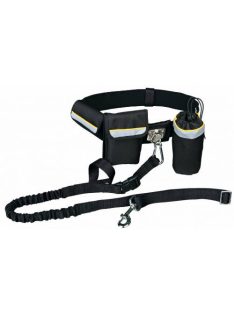   Trixie Waist Belt with Leash - Derékra csatolható futópóráz (60-120cm/40mm)póráz:1-1.35cm/25mm