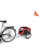 Trixie Bicycle Trailer for Dogs - felszerelés (kerékpárra szerelhető utánfutó) S (53x60x60) max:15 kg