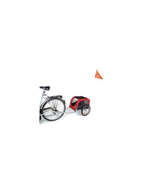 Trixie Bicycle Trailer for Dogs - felszerelés (kerékpárra szerelhető utánfutó) S (53x60x60) max:15 kg