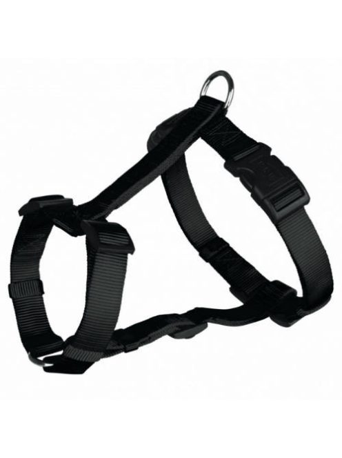 KT24: Trixie Classic hám - fekete - (L-XL) 70-100cm/25mm