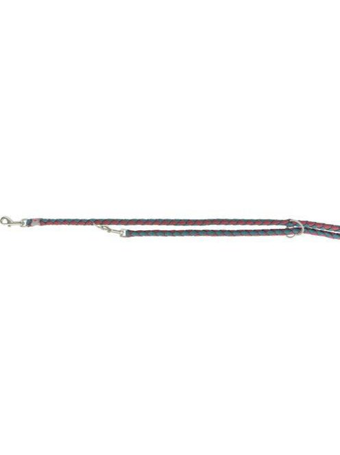 Trixie Cavo Leash - kiképzőpóráz fonott kötélből (sangria/benzin) S-M (2m/Ø12mm)