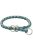 Trixie Cavo Stop-the-pull Collar - fonott nyakörv (petrolkék/zsálya) kutyák részére (M) 39-45/Ø12mm