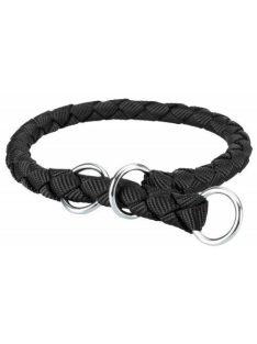   Trixie Cavo félfojtó nyakörv - fekete (M-L) 43-51cm/Ø18mm