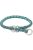 Trixie Cavo Stop-the-pull Collar - fonott nyakörv (aqua kék/grafitszürke) kutyák részére (M-L) 43-51/Ø18mm