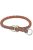 Trixie Cavo Stop-the-pull Collar - fonott nyakörv (rozsda/grafitszürke) kutyák részére (M-L) 43-51/Ø18mm