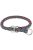 Trixie Cavo Stop-the-pull Collar - fonott nyakörv (sangria málna/petrolkék) kutyák részére (M-L) 43-51/Ø18mm