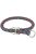 Trixie Cavo Stop-the-pull Collar - fonott nyakörv (sangria málna/petrolkék) kutyák részére (S) 30-36/Ø12mm