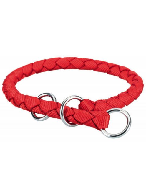 Trixie Cavo - fonott nyakörv - piros - (S) 25-31/Ø12mm