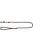 Trixie Be Nordic Leash - póráz fonott kötélből (fekete/homok) S-M (1m/Ø8mm)