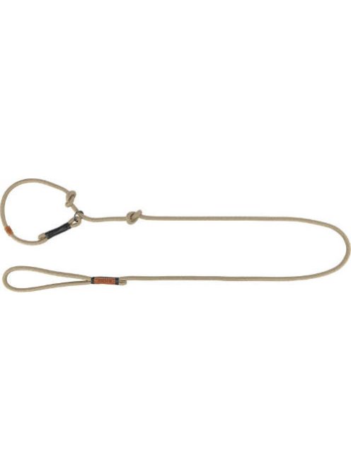 Trixie Be Nordic Leash - Retriever póráz fonott kötélből (homok/fekete) S-M (1,7m/Ø8mm)