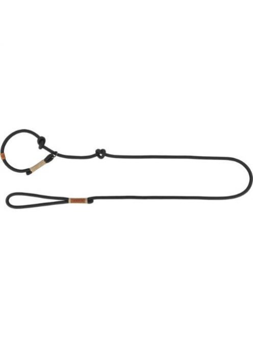 Trixie Be Nordic Leash - Retriever póráz fonott kötélből (fekete/homok) S-M (1,7m/Ø8mm)