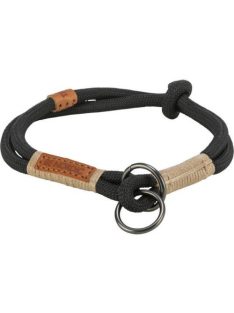   Trixie Be Nordic Collar - nyakörv fonott kötélből (fekete,homok) S (35cm/Ø6mm)