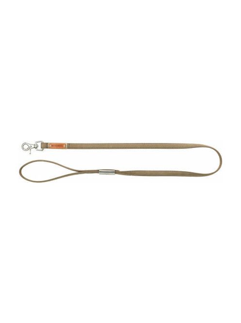 Trixie BE NORDIC Leather Leash - póráz (homokszín) XS-S (1,20m/15mm)