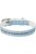 KT24: Trixie Collar with Rhinestones - nyakörv strasszokkal (világoskék) kutyák részére (XS-S) 20-24cm/12mm
