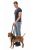 Trixie Walking Aid - Sétáltatást segítő kutyahám - fekete - (M) 55–65cm/25kg