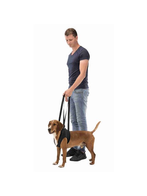 Trixie Walking Aid - Sétáltatást segítő kutyahám - fekete - (M) 55–65cm/25kg