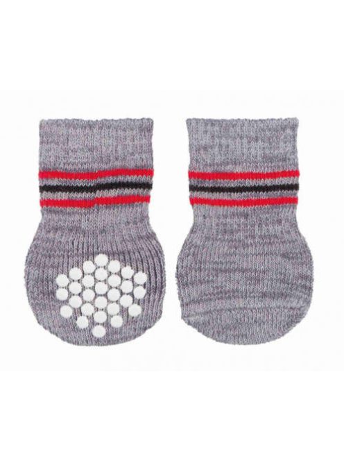 Trixie Dog Socks - kutyazokni (szürke) XL (2cs)