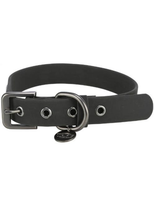 Trixie Citystyle Collar - nyakörv (fekete, PVC) kutyák részére (XS-S: 25-32cm/20mm)
