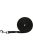 Trixie Tracking Leash, rubberized - nyomkövető póráz (fekete) kiképzéshez (S-M) 15m/15mm