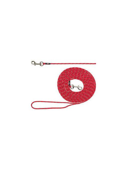 Trixie Junior Puppy Tracking Leash, round - kerek, nyomkövető póráz (piros) kölyök kutyák részére (XXS-XS) 4m/Ø4mm