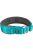 KT24: Trixie premium collar, extra wide (S-M) - nyakörv (extra széles,óceánkék/grafit) kutyák részére (S-M) 33-42cm/35mm