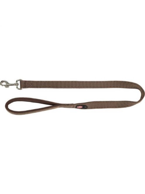 KT24: Trixie Premium póráz -mogyoró (L-XL) 1m/25mm