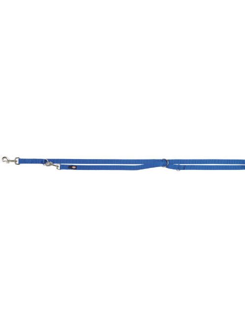 Trixie Premium Adjustable Leash - állítható póráz - királykék - (XS-S) 2m/15mm