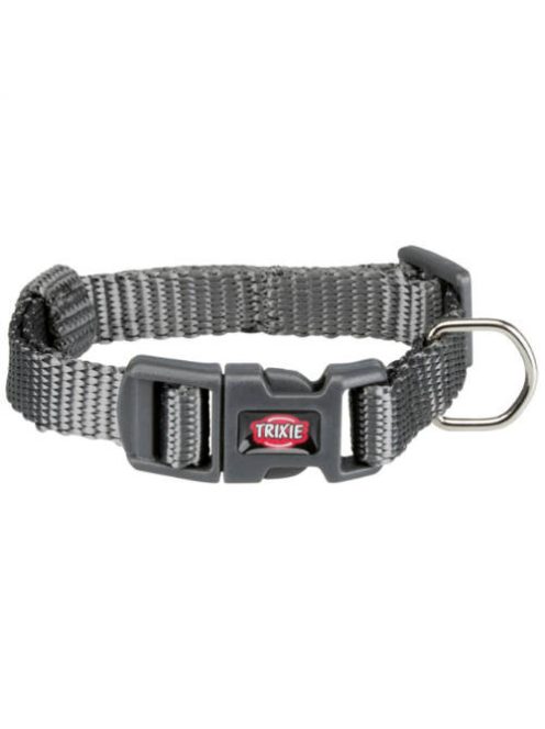 Trixie Premium Collar - nyakörv (grafitszürke) XXS-XS (15-25cm/10mm)