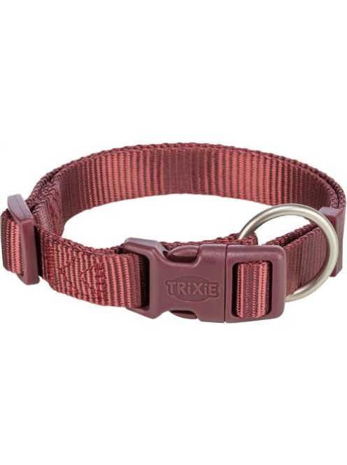 Trixie Premium Collar - nyakörv (sangria málna) kutyák részére (XXS-XS) 15-25cm/10mm