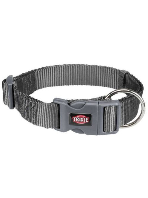 Trixie Premium Collar - nyakörv (grafitszürke) S (25-40cm/15mm)