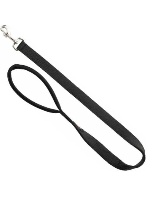 Trixie Premium póráz - fekete (M-L) 1,8m/20mm