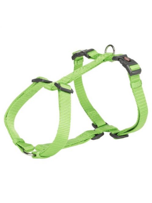 KT24: Trixie Premium - H-hám - almazöld (XS-S) kutyák részére 30-44cm/10mm