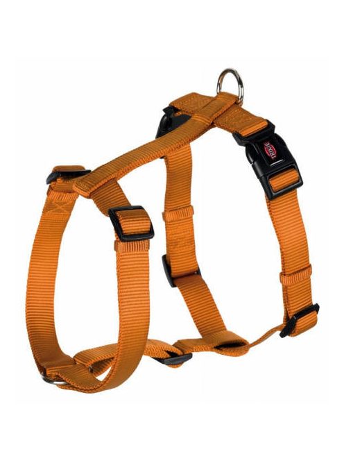 KT24: Trixie Premium H- hám - papaya sárga (XS-S) 30-44cm/10mm