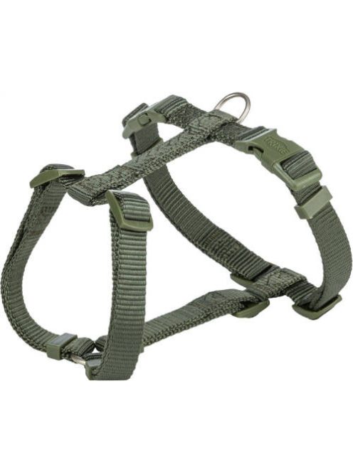 Trixie Premium H- hám - olívazöld  (XS-S) 30-44cm/10mm