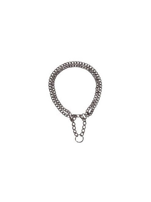 Trixie Stop-the-pull Chain - félfojtó lánc (kétsoros) 35cm/2mm