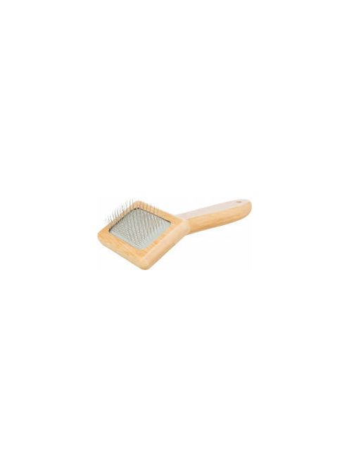 Trixie Soft Brush - szögletes kefe (bambusz) 7x16cm