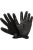 KT24: Trixie Fur Care Gloves, 1 Pair - szőrápoló kesztyű (fekete) macskák részére (16x23cm)
